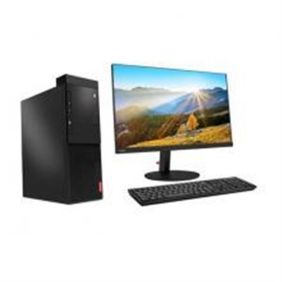 联想台式电脑启天M430 I3 10100 4G 1T 集显 DVDRW WIN10显示器19.5寸
